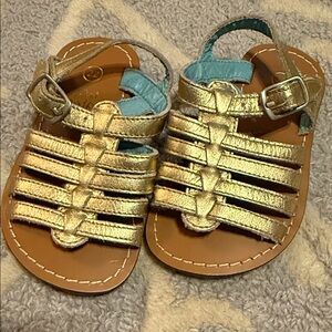 Gold Kids Sandals mini boden size 22